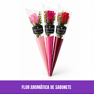 Flor Aromática Pétalas de Sabonetes