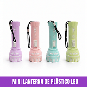 Mini Lanterna de Plástico Led