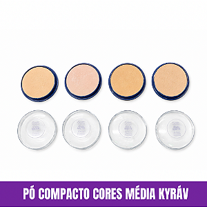 Pó Compacto Cores Médias Kyráv
