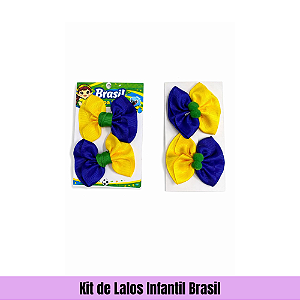 Kit de Lalos Infantil Brasil