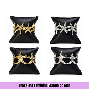 Bracelete Feminino Estrela do Mar