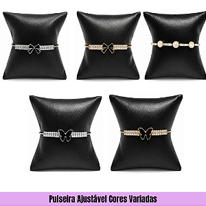 Pulseira Ajustável Cores Variadas
