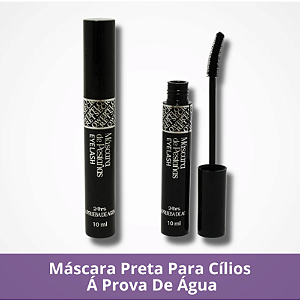 Máscara Preta Para Cílios Á Prova De Água