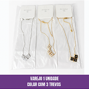 Box Colar com 3 Trevos 12 Unidades