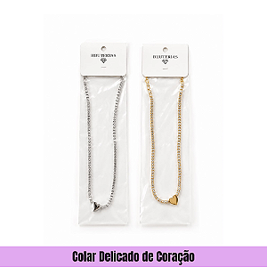 Colar Delicado de Coração