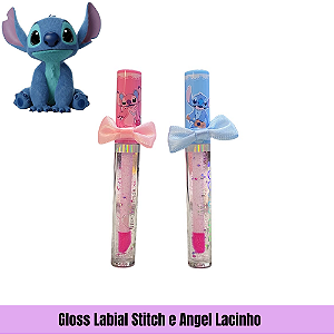 Gloss Labial Stitch e Angel Lacinho