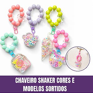 Chaveiro Shaker Cores e Modelos Sortidos