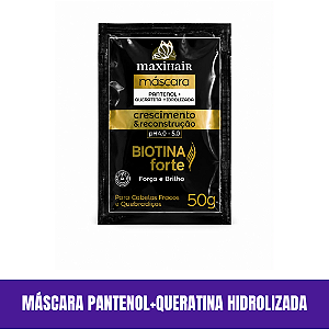 Máscara Pantenol+Queratina Hidrolizada