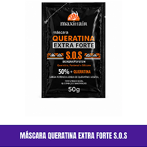 Máscara Queratina Extra Forte S.O.S