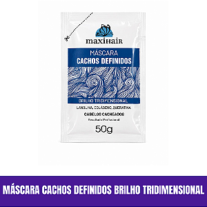 Máscara Cachos Definidos Brilho Tridimensional