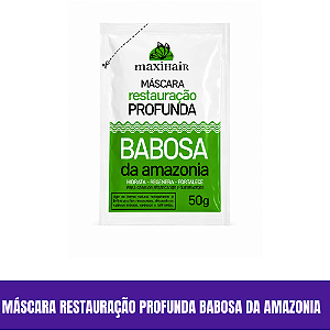 Máscara Restauração Profunda Babosa da Amazônia