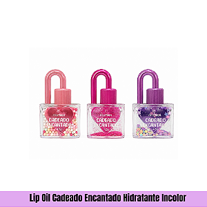 Lip Oil Cadeado Encantado Hidratante Incolor