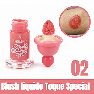 Blush Líquido com Aplicador Toque Special