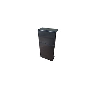 Junção PVC 7 cm Preto