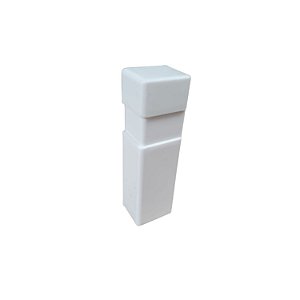 Terminal PVC 15 cm Branco