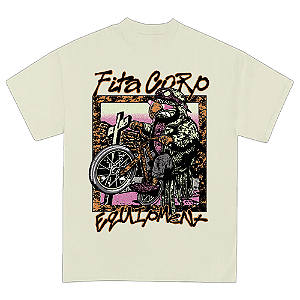 Camiseta Fita Corp Gavião du Grau Off White