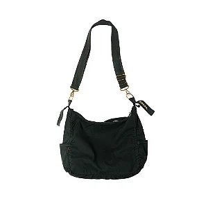 Bolsa Simple Corduroy Verde Coroa