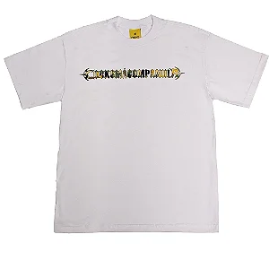 CAMISETA CAMO LOGO BRANCA COCKS