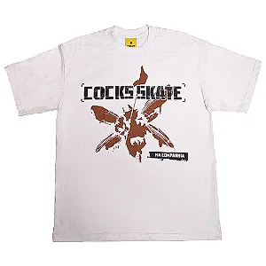 CAMISETA TEORIA HIBRIDA BRANCA COCKS