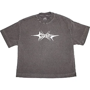 CAMISETA BOXY LOGO TRASH ESTONADA COCKS