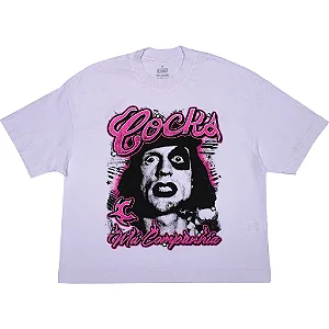 CAMISETA BOXY FURIA BRANCA COCKS