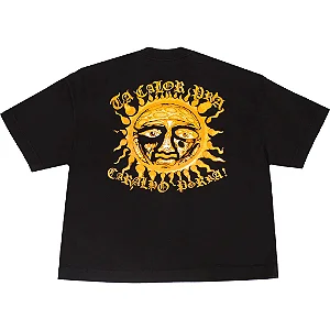 CAMISETA BOXY SOL PKS PRETA COCKS