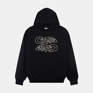 Moletom Double Coroa Preto