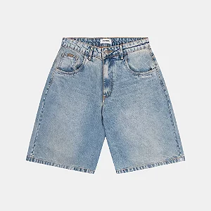 Bermuda Jeans Coroa Azul