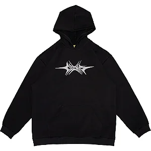 MOLETOM LOGO TRASH PRETO COCKS
