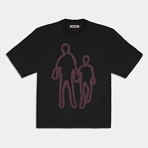 Camiseta Hold My Hand Preta
