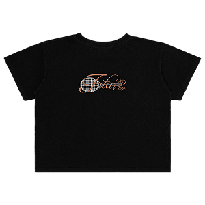 Baby Tee Fita Sweet Preta