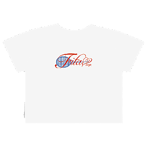 Baby Tee Fita Sweet Branca