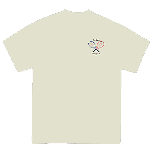 Camiseta Fita Raquetes Off White