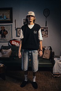 Colete Fita Boy Preto