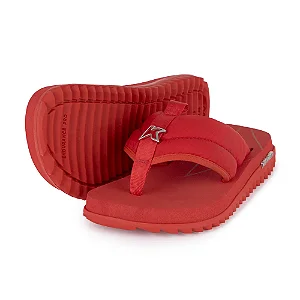 Sandália kenner kivah comfy vermelho