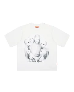 CAMISETA EM BUSCA DA PAZ... (OFF WHITE) MAD