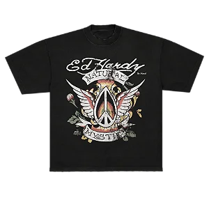 Camiseta "Natural Mystic" Ed Hardy x Matuê Preto