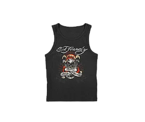 Regata Masculina "Death Before Dishonor" Ed Hardy x Matuê Preta