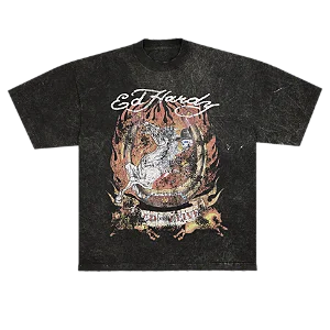 Camiseta "Horse" Ed Hardy x Matuê Estonado