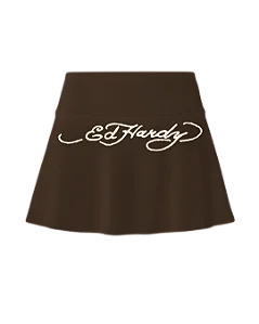 Shorts Saia "Ed Hardy 00's" Marrom