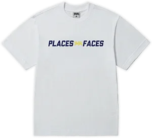 Camiseta Survival x Places + Faces Logos Branca