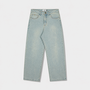 Calça Jeans Baggy Azul Claro Coroa
