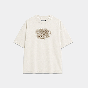 Camiseta Textura Off White Coroa