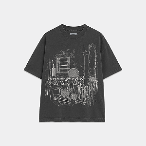 Camiseta Parede de Roça Chumbo Coroa