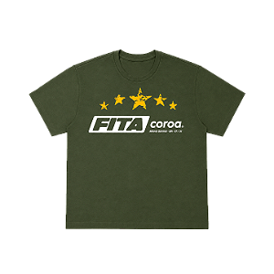 Baby Tee Fita Corp x Coroa Verde Selva