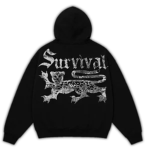 HOODIE PESADO SURVIVAL LOGO