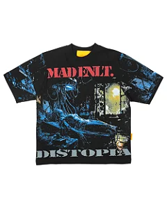 Camiseta Mad Motoko (Preto)