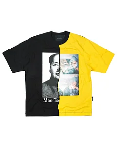 Camiseta Mad Mao Blunt (Amarelo/Preto)