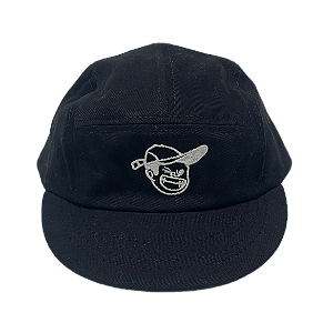 Boné Fita Corp Five Panel Sarja Preto
