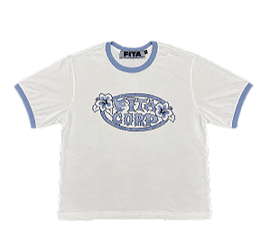 Camiseta Fita Corp Baby Tee Hula-Hula